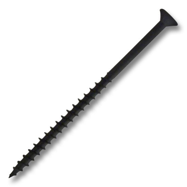 Csh Wood Screw, #8, 3 in, Black Stainless Steel Flat Head Combination Phillips/Slotted Drive, 1500 PK 0.FCC08300BN17 - main